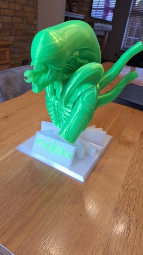 Alien bust statue - bust, in