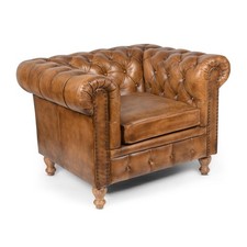 Genuine Real Brown Tan Leather