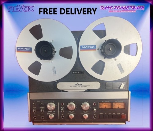 Revox b77 quarter track - revox,