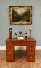 Campaign Pedestal Desk