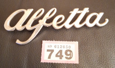 ALFA ROMEO "ALFETTA" CAR BADGE
