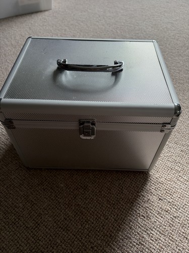Dvd storage case silver - storage, dj