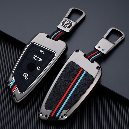 Leather key fob - fob, holder
