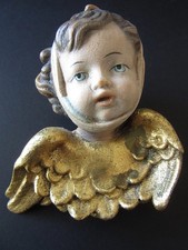 VINT AUSTRIAN Hd CARVED WOOD