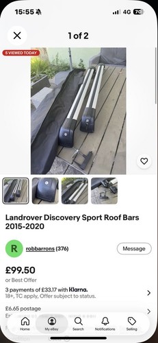 Genuine land rover discovery - land,