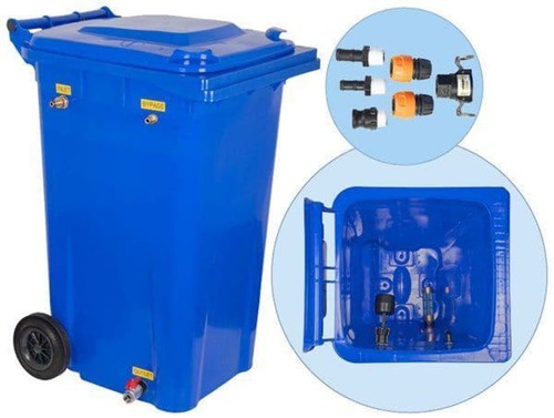 Pressure washer wheelie - wheelie, bin