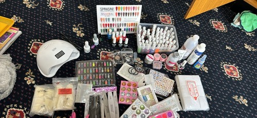 Full set gel nail - full,