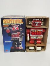 KAMCO HORIKAWA YONEZAWA SENTINEL ROBOT ASTRONAUT VINTAGE SPACE TOY HONG KONG 13"