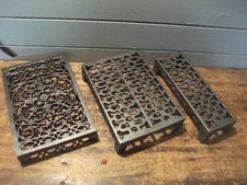 Cast Iron air Brick Vent Victorian Pattern style 9 x 3 or 9 x 6 or ornate approx