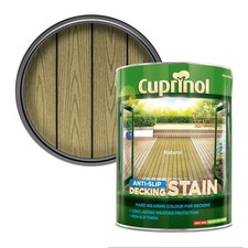 Cuprinol 5097040 Anti-Slip Decking Stain Exterior Woodcare, Natural