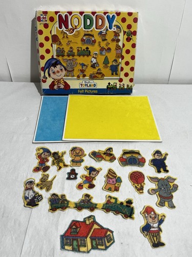 Noddy felt pictures fuzzy - noddy,