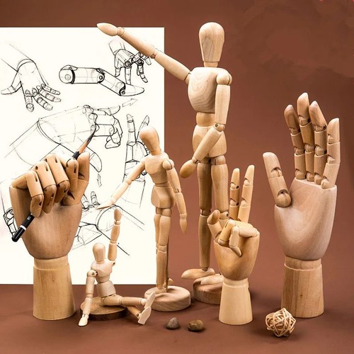 Artist mannequin jointed - -,