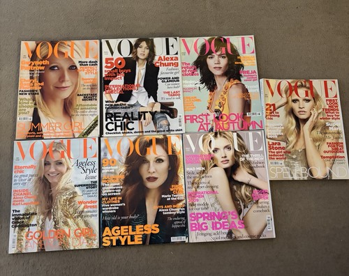 Job lot vogue magazines - 7,