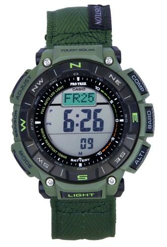 Casio pro trek digital black - casio,