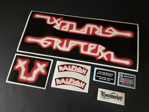 Raleigh grifter decal set - raleigh,