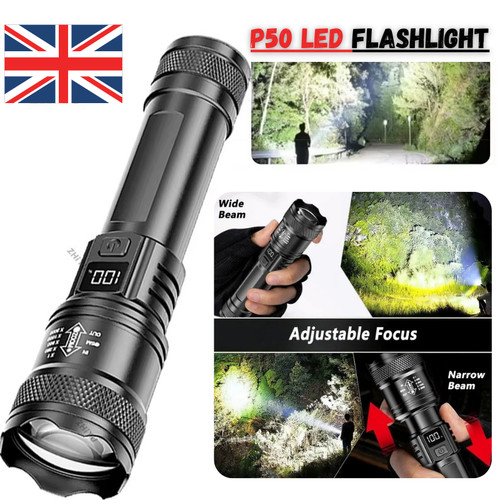 P50 led rechargeable torch - p50,