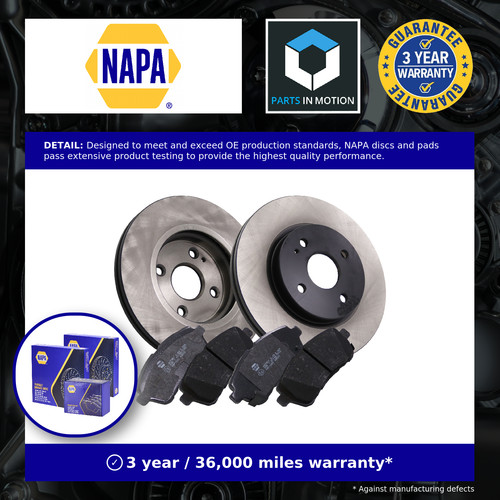 Vented brake discs and pads - discs,