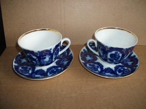 Vintage lomonosov porcelain - 2x,
