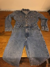 Zara Blue Denim Jumpsuit -