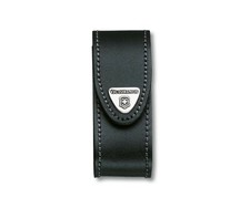 VICTORINOX BLACK LEATHER BELT POUCH 4052030