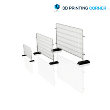 TEMPORARY FENCING 1:32 1:43, 1:76 Miniature Scenery Layout Diorama Model