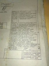 Jennings Slot Machine Sweepstake Chief Wiring Schematic Original 