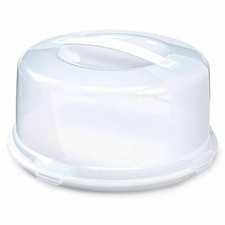 30cm Round Plastic Cake Box