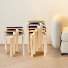 Set stacking wooden - of, 8