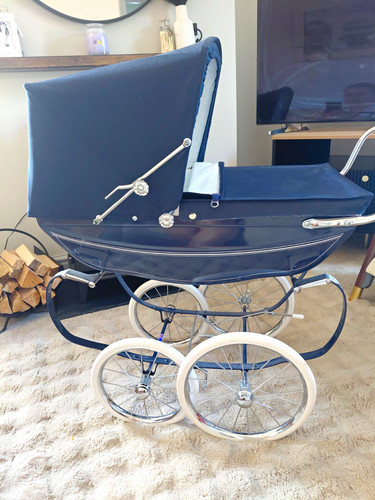 Navy white traditional - &, baby