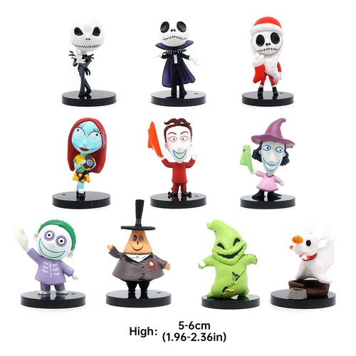 10pcs jack skellington toy the - 10pcs,
