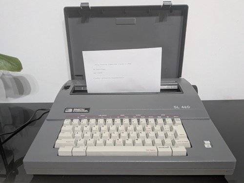 Smith corona sl460 electronic - sl460,