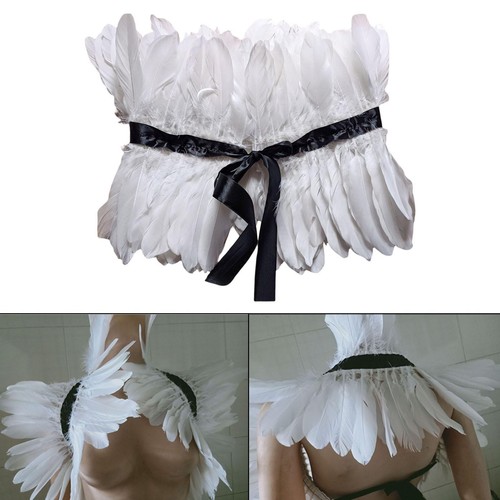 Feather shrug capes gothic - feather,
