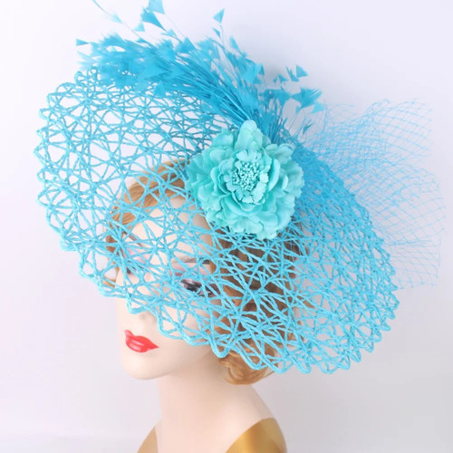 Floral fascinator headpiece - floral,