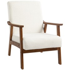 HOMCOM Boucle Accent Chair