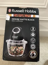 Russell Hobbs Electric Mini Chopper, Matte, Food Processor(never Been Used)