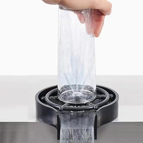 Glass rinser kitchen sink - glass,