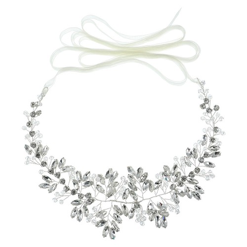 Rhinestone wedding belt - rhinestone,