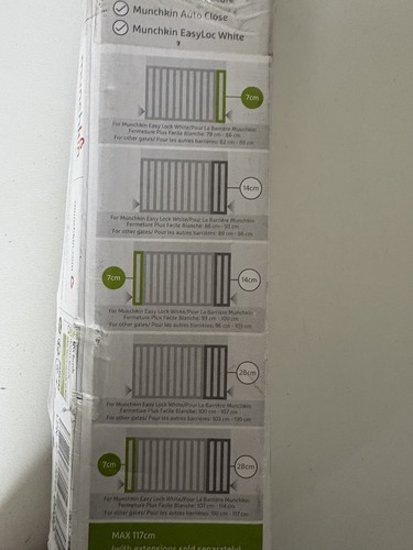 Munchkin lindam 7cm gate - lindam,