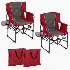 2x Heavy Duty Camping Chairs