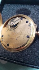 j w benson 9ct gold pocket watch