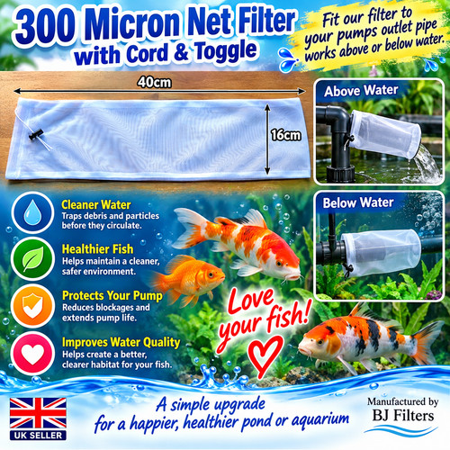 New small fish pond - 'small, micron