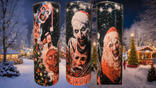 Modern/New School Horror Steel Tumblers 20/30oz Original FREE PERSONALIZATION!