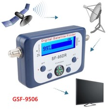 DVB-T Digital Satellite Signal Detector TV Antenna Strength Meter Compass Blue