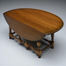 Ercol Oval Coffee Table Drop