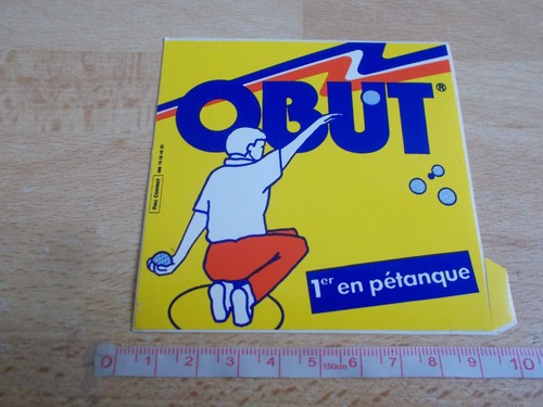 Sticker obut 1er in petanque - /,