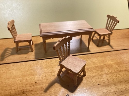 Dolls house real pine - pine, wood
