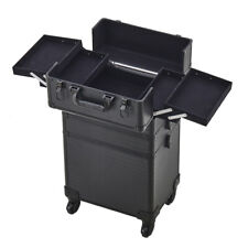 Black Makeup Trolley Case on