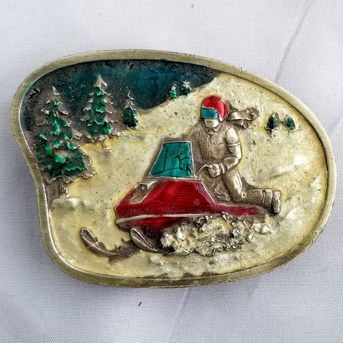Vintage belt buckle 1977 - vintage,