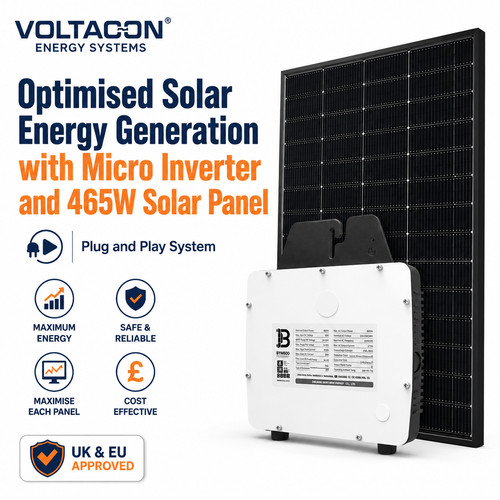 Solar panel 465w micro - solar,