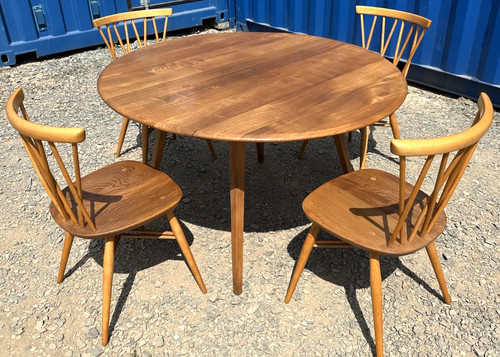 Vintage ercol drop leaf - ercol, dining
